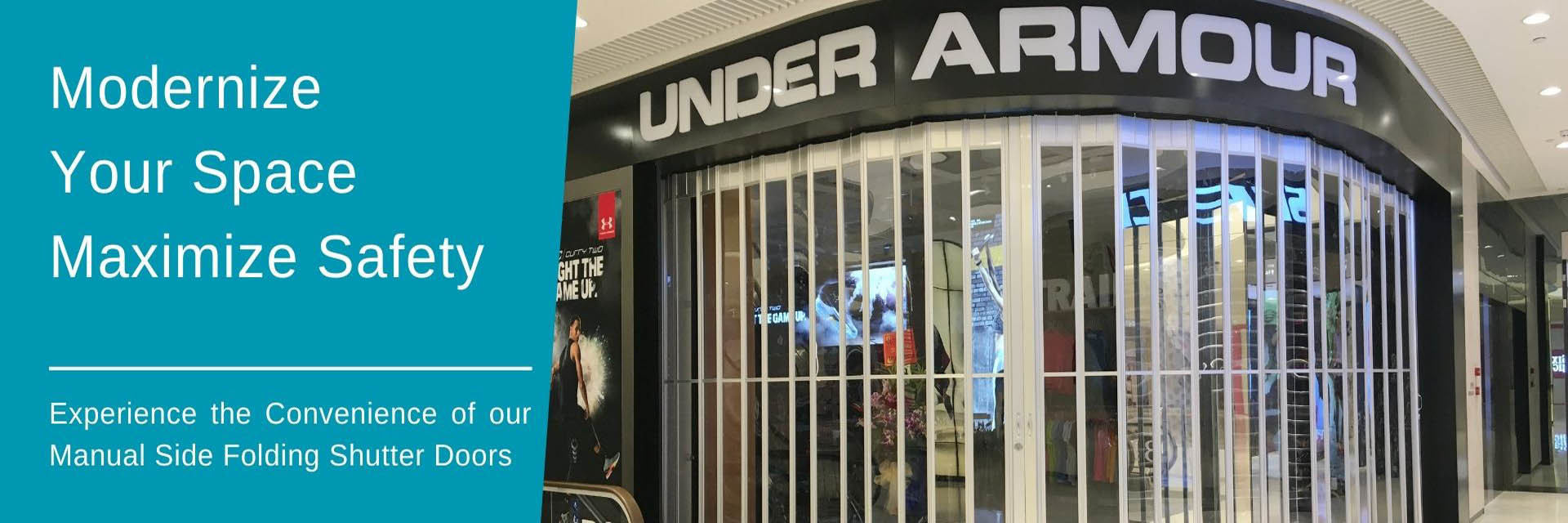 গুণ স্বচ্ছ রোলার শাটার দরজা কারখানা